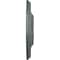 Ekena Millwork Leaf Ceiling Medallion (Canopies up to 4 3/4"), 11 3/8"OD x 3 5/8"ID x 1 1/8"P, Cloud Burst Crackle CM11LFCBC - alternate 2